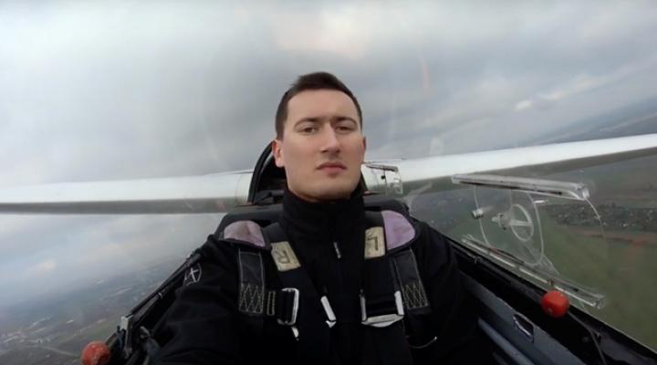 Dawid Skrzypczyk (fot. Aeroklub Ziemi Piotrkowskiej)