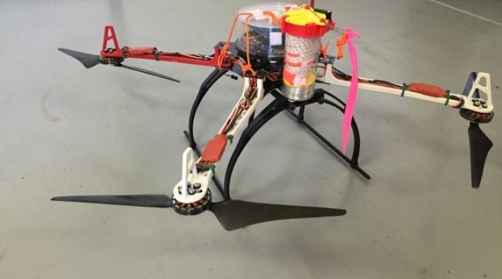 Spadochron dla drona