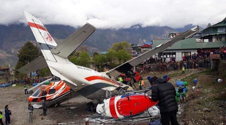 Wypadek w rejenie Everestu, fot. himalayantimes.com