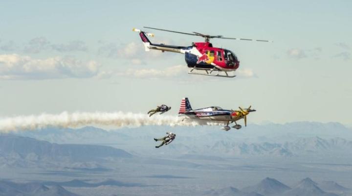 Takie widoki tylko na pokazach Red Bull Air Force (fot. Michael Clark/Red Bull Content Pool)