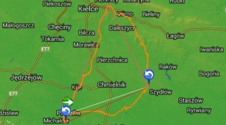 Trójkąt FAI 113 km - na lotni miękkiej (fot. lotnie.pl)