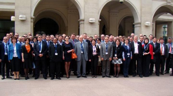 Uczestnicy konferencji „FUTURE AERODROMES RULES in EUROPE”