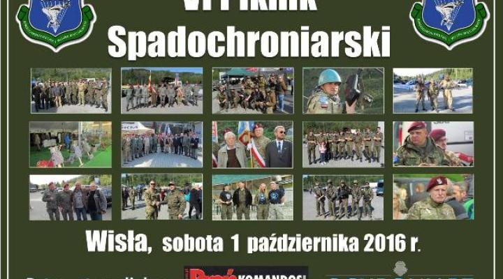 VI Piknik Spadochroniarski w Wiśle (fot. muzeum-spadochroniarstwa.strefa.pl)