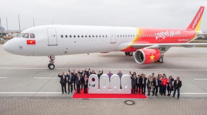 A321 dla szybko rozwijających się wietnamskich linii lotniczych VietJetAir