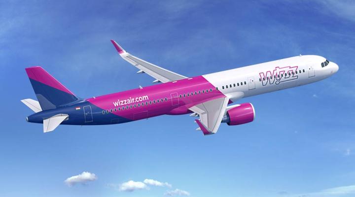 A321 w barwach Wizz Air