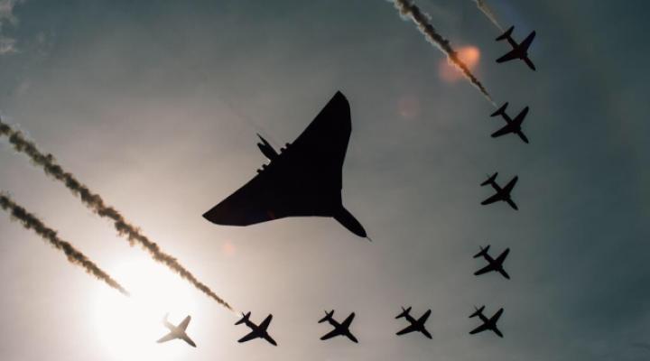 Pożegnalny lot legendarnego bombowca Avro Vulcan