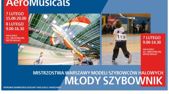 Modelarskie zawody Młody Szybownik i Aeromusicals w Warszawie