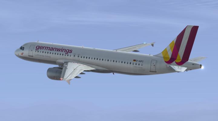 A320 należący do Germanwings