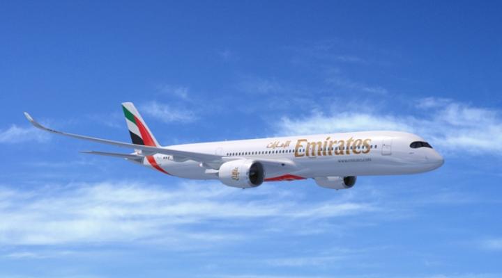 A350-900 w barwach Emirates, fot. Emirates
