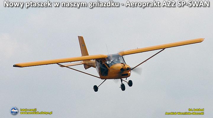 Aeroprakt A22 Aeroklubu Warmińsko-Mazurskiego/ fot. AWM