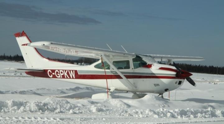 Lotniczy sezon zimowy (fot. aeroklub.waw.pl)