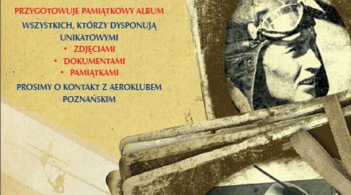 Album pamiątkowy Aeroklubu Poznańskiego - plakat