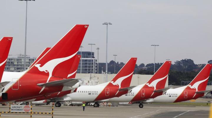 Flota samolotów należących do Qantas