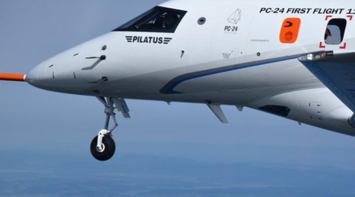 Pierwszy lot Pilatusa PC-24