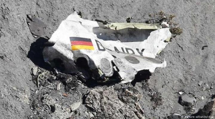 Szczątki A320 rozbitego we francuskich Alpach
