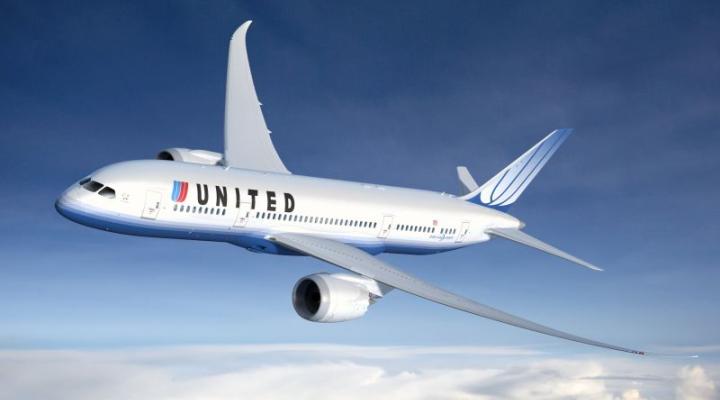 Boeing 787 w barwach United