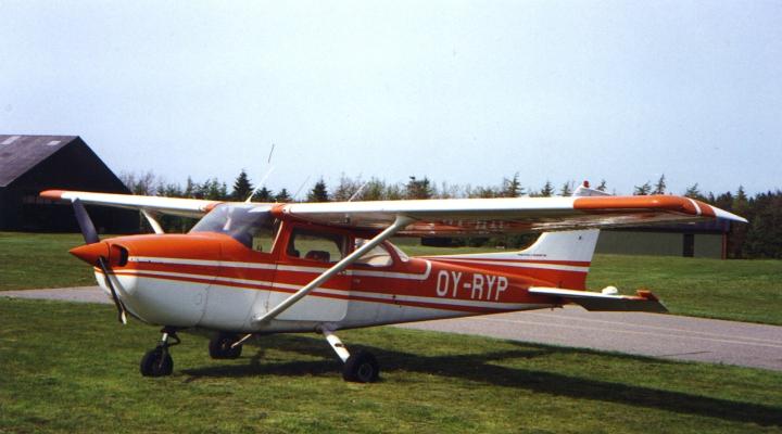 Cessna 172 jednego z duńskich aeroklubów