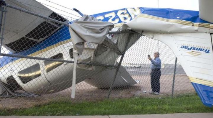 USA: Burza poprzewracała samoloty na lotnisku