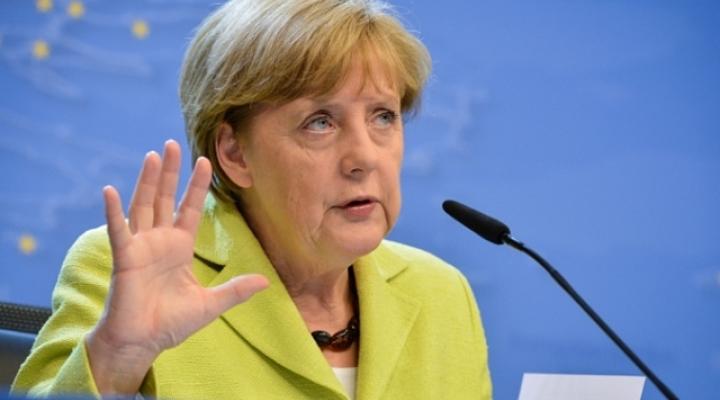 Kanclerz Niemiec Angela Merkel (fot. PAP/EPA/STEPHANIE LECOCQ)
