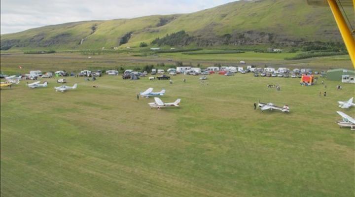 Samoloty GA na Islandii