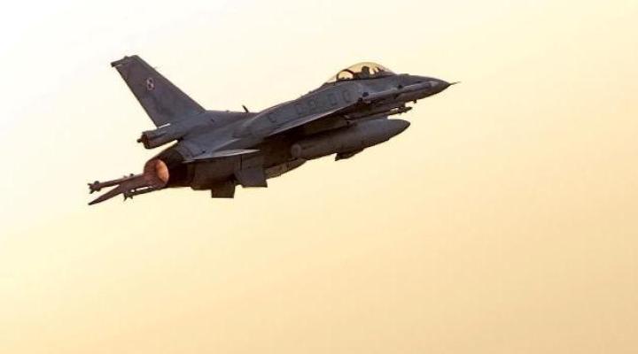 F-16 na misji w Kuwejcie (fot. Archiwum PKW OIR Kuwejt)