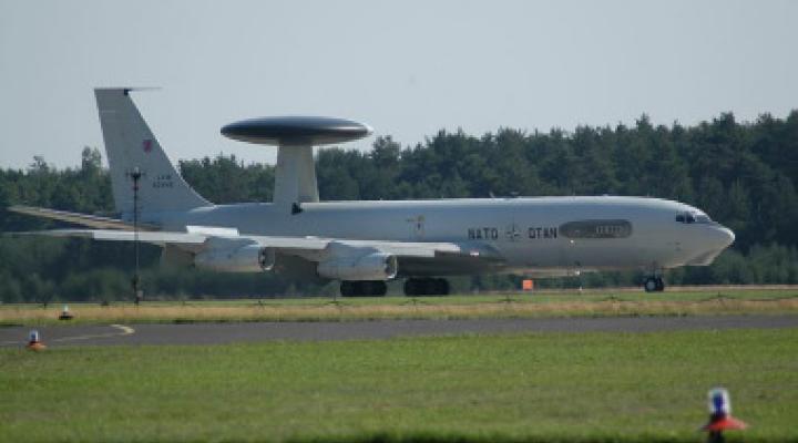 Wykorzystywany przez NATO samolot AWACS