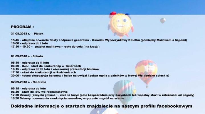 I Fiesta Balonowa o Puchar Wójta Gminy Iława (fot. gmina-ilawa.pl)