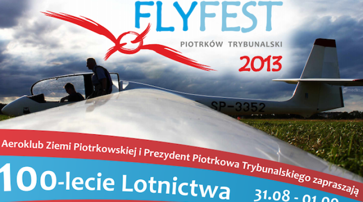 FLY FEST 2013 w Aeroklubie Ziemi Piotrkowskiej 