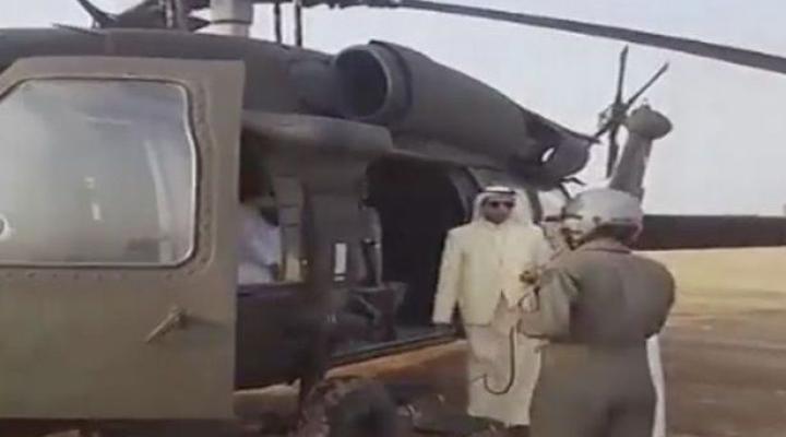 Saudyjski książę zginął w katastrofie śmigłowca (fot. alarabiya.net)
