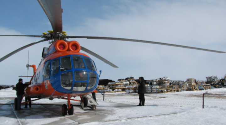 Mi-8 linii lotniczych "Turuhan" (fot. en.avia.pro)
