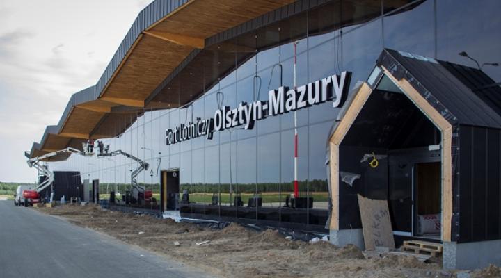Nowy terminal lotniska Szczytno-Szymany