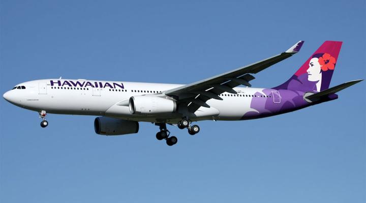 A332 należący do linii Hawaiian Airlines