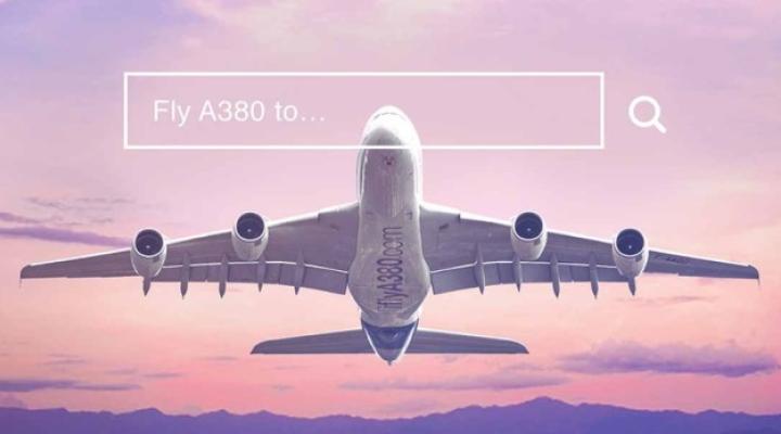 Serwis rezerwacji biletów iflyA380.com (fot. Airbus)