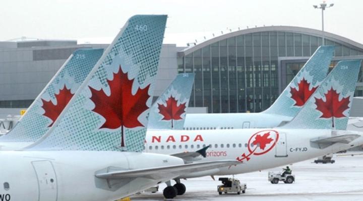 Flota należąca do Air Canada