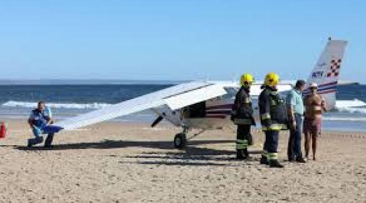 Wypadek na plaży w Portugalii