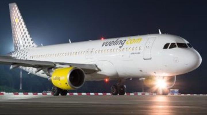 Inauguracja połączenia linii lotniczej Vueling do Hiszpanii (Fot. Łukasz Stawiarz, EPKK Spotters)