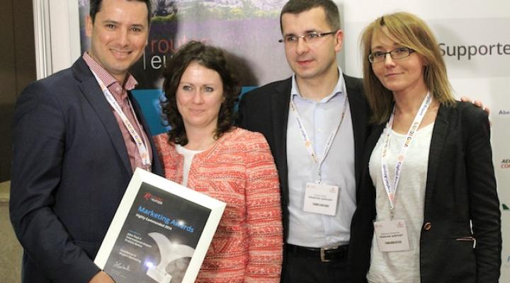Kraków Airport ponownie nagrodzony podczas tegorocznej międzynarodowej konferencji Routes Europe 2014