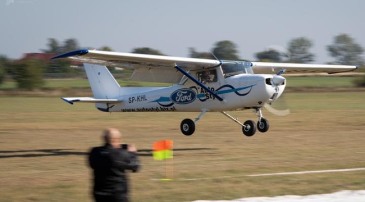 Lądowanie samolotu (fot. SkyPrestige)