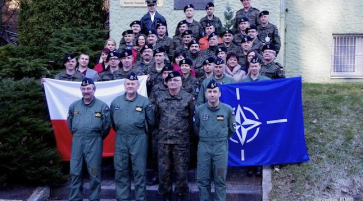Kadra i pracownicy Dowództwa Gdyńskiej Brygady Lotnictwa Marynarki Wojennej