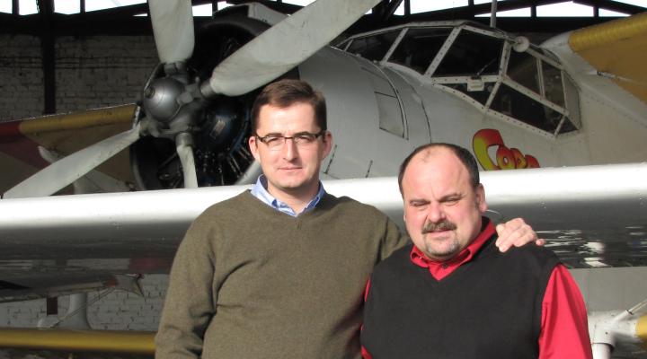 Jacek Bogatko (z prawej) zastąpił na stanowisku dyrektora ACz Michała Braszczyńskiego (z lewej)
