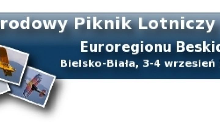 VIII Międzynarodowy Piknik Lotniczy Euroregionu Beskidy (baner) 