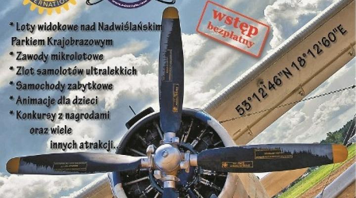 Zawody Mikrolotowe i Charytatywny Piknik Lotniczy Rotary Dzieciom