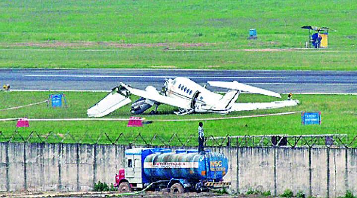 Wypadek King Air B200 w Indiach