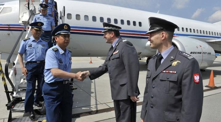 Wizyta delegacji Sił Powietrznych Chińskiej Armii Ludowo-Wyzwoleńczej