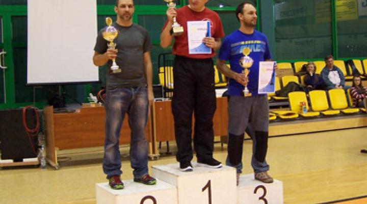 Podium seniorów:  Pavol Polonec - 2m; Jerzy Bodaszewski - 1m; Miroslav Polonec - 3m