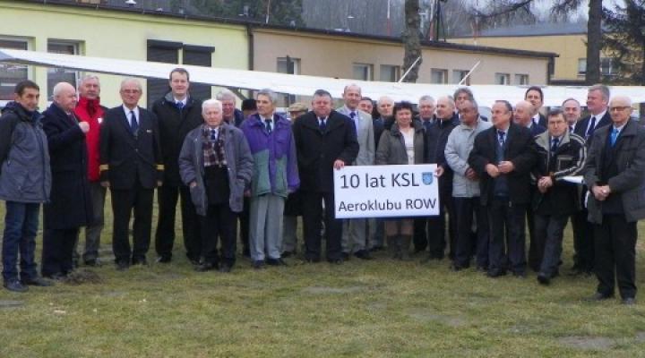 10-lecie działalności Rybnickiego Klubu Seniorów Lotnictwa (fot. Klub Seniorów Lotnictwa)