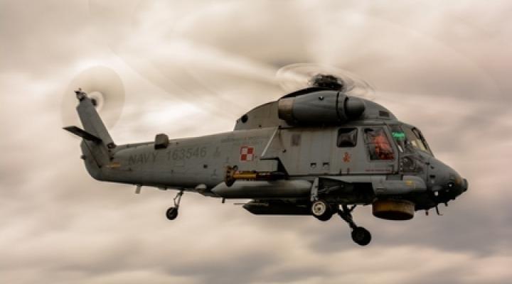 Śmigłowiec pokładowy SH-2G (fot. st. chor. sztab. mar. Piotr Leoniak)