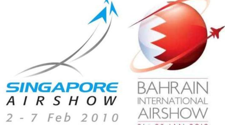 Pokazy lotnicze w Bahrajnie i w Singapurze