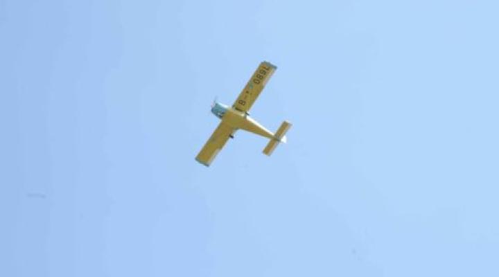 Pierwszy "chiński" SkyCatcher w locie/ fot. www.cessna.com