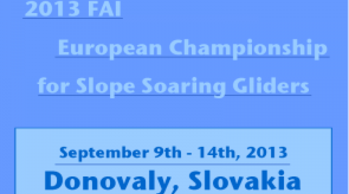 Mistrzostwa Europy Zdalnie Sterowanych Modeli Szybowców F3F 